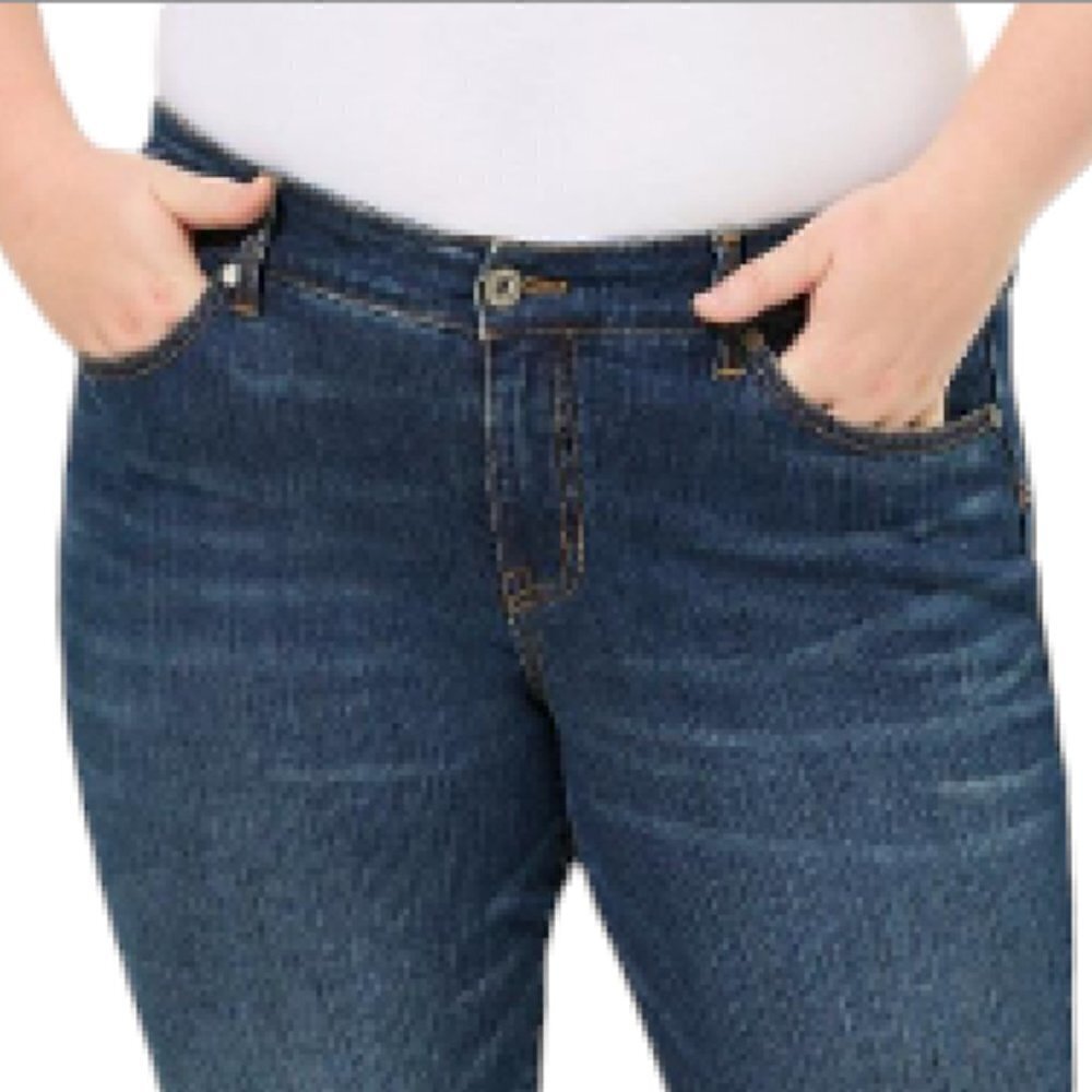 Torrid Boyfriend Straight Vintage Stretch Mid-Rise Jean, 22R - Picture 3 of 8
